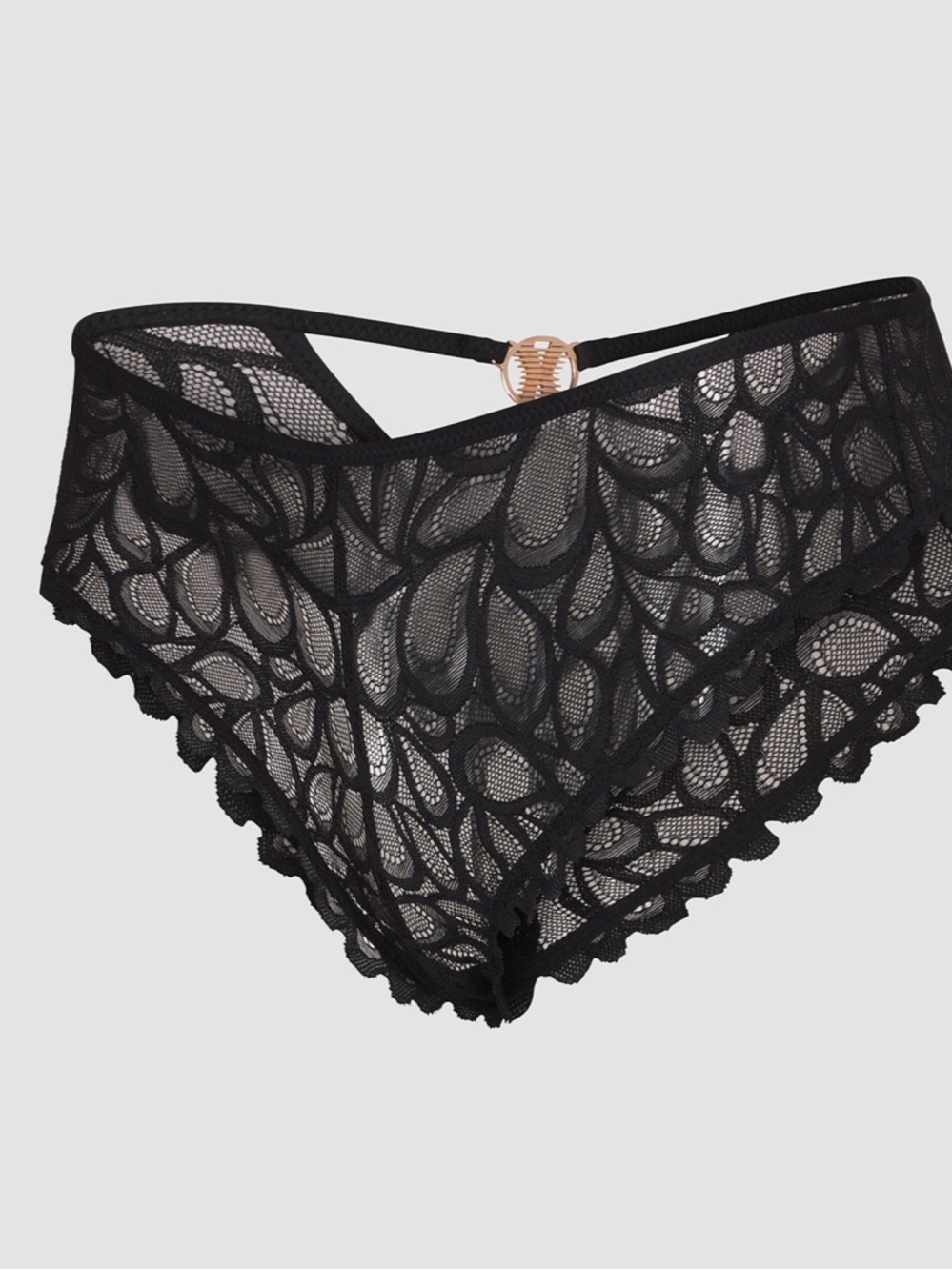 Savage X Fenty Savage Not Sorry Lace Cheeky Panty - Picture 7 of 8